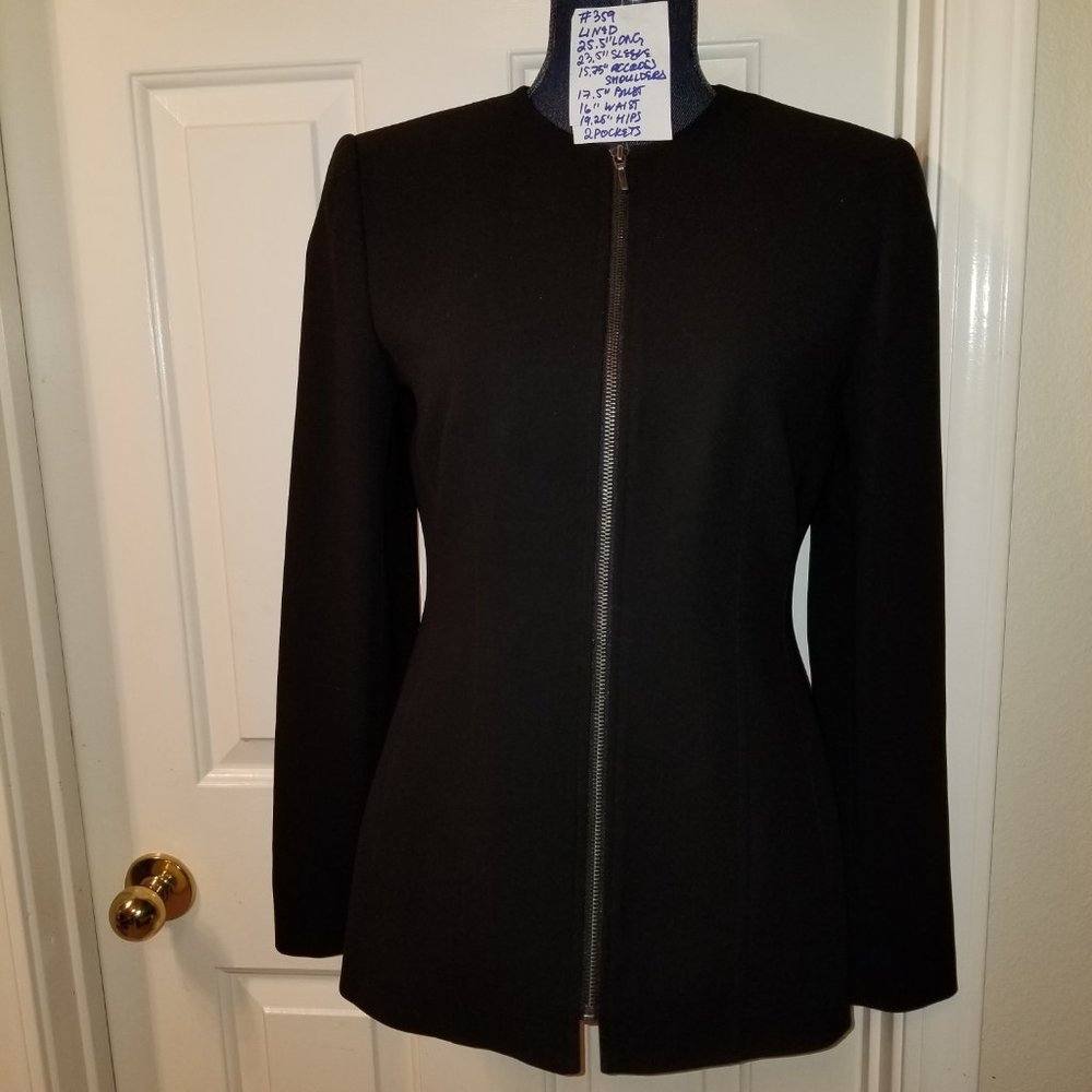✅#359 Preview Collection Zip Black Jacket 4